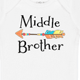 thumbnail image 4 of Inktastic Middle Brother- arrow Boys Baby Bodysuit, 4 of 5