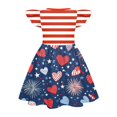 thumbnail image 6 of Grblisyd 4th of July Girls Dresses Size 10-12 Crew Neck Sleeveless American Flag A-Line Dress Independence Day Tank Dress, 6 of 6