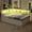 White + Upholstered + Wood + Full, variant on ChenyueFurn Full Upholstered Platform Bed, USB Ports, LED Strip & Pull Out Trundle
