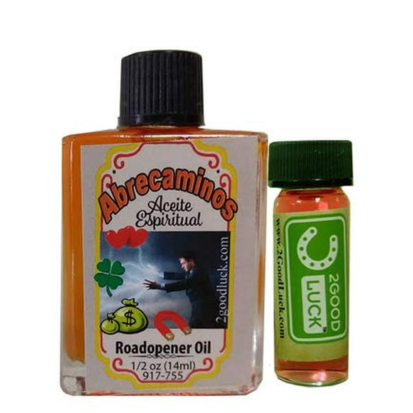 Ouvre-route, Huile Spirituelle avec Ensemble de Parfum 1 Dram pour Magie et Rituels. Abre Caminos Aceite Espiritual Rituales Y Magia.