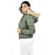thumbnail image 2 of Chamarra acolchada con capucha Roman Fashion /Juvenil, 7504 (Verde militar) verde oscuro M, 2 of 5