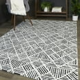 thumbnail image 2 of Balta Frederic Contemporary Geometric Area Rug Navy 7'10" x 10' 8' x 10' Navy, White, Off-White, 2 of 5