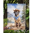 thumbnail image 3 of Carolines Treasures DAC5939GF 15.5 x 11.25 in. Mastiff Cowboy Welcome Garden Flag, 3 of 5