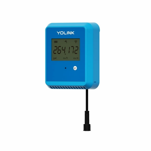 YoLink FlowSmart Water Meter, No Water Meter Included, Smart Water Usage Monitor and Water Leak Detection