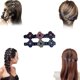 thumbnail image 1 of Pinzas para el cabello trenzadas Simplicity, pinzas para el cabello trenzadas con piedras de cristal brillantes, pinzas para el cabello trenzadas para mujeres, pinzas para el cabello trenzadas Beneath, 1 of 7