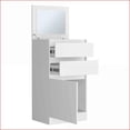 thumbnail image 6 of Dressers with Jewelry Box, Mirror & Single Door Cabinet | White | Particle Board, 6 of 7