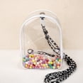 thumbnail image 1 of Petit Sac de Rangement pour Poupée Sac de Poupée Extérieur Étanche Portable Étui de Transport PVC Transparent pour Poupée de 20cm, 1 of 6