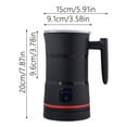 thumbnail image 3 of BotaniNest Automatic Foam Maker Milk Frother Large Capacity 430ml Fast & Quiet Detachable Jug 4 In 1 Automatic Hot/Cold Foam Maker For Latte Cappuccino, 3 of 4