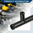 thumbnail image 6 of Radiator Hose No.027121065P Car Engine Coolant Water Pipe for Volkswagen Golf 1988-1992 Metal Black 1 Pc, 6 of 6