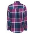 thumbnail image 2 of Mountain Warehouse Womens Balsam Brushed Flannel Longline Shirt, 2 of 4