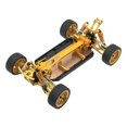 thumbnail image 1 of Chasis RC Reemplace Los Accesorios Fáciles Y Convenientes para Instalar Y utilizar , De Oro dorado CUTICAT Marco del chasis de la distancia entre ejes del coche RC, 1 of 6
