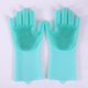 thumbnail image 1 of Guantes de limpieza de silicona CHAO mágicos con cepillo verde, 1 of 5