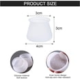 thumbnail image 5 of Protectores para suelos de madera, protectores para patas de mesa fabricados en silicona de fácil instalación, diámetro de las tapas 32-38 mm, altura 30 mm, protectores para suelos de muebles para un, 5 of 5
