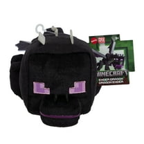 Minecraft Ender Dragon Plush Character, 8-inch Collectible Soft Doll Inspired by the Video Game