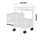 thumbnail image 3 of pstuiky Estantes giratorios para cocina suelo del hogar sala de estar cajas de refrigerios juguetes frutas y verduras cestas para verduras carritos de almacenamiento de varias capas., 3 of 6