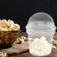 thumbnail image 3 of Miangastore 6pcs Plastic Cups with Dome Lids Ice Cream Cups Snack Bowl Popcorn Container, 3 of 9