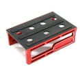 thumbnail image 1 of Station de Réparation de Voitures en Métal RC Support de Travail Réutilisable Résistant à l'Usure 1/8 1/10 Crawler Accessoires Imperméable à l'Eau Voitures d'Escalade Pièces Modèle Rouge Noir, 1 of 9