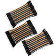 thumbnail image 1 of 5 uds. Cable Dupont de 10/20/30 CM Cable arcoíris DuPont multicolor de 40 pines (10 cm), 1 of 3
