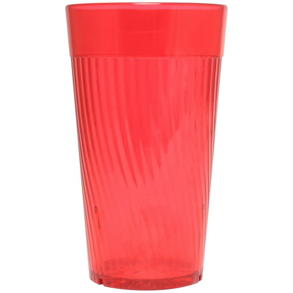 Excellante Belize 12 oz. tumbler, polycarbonate, red, comes in dozen