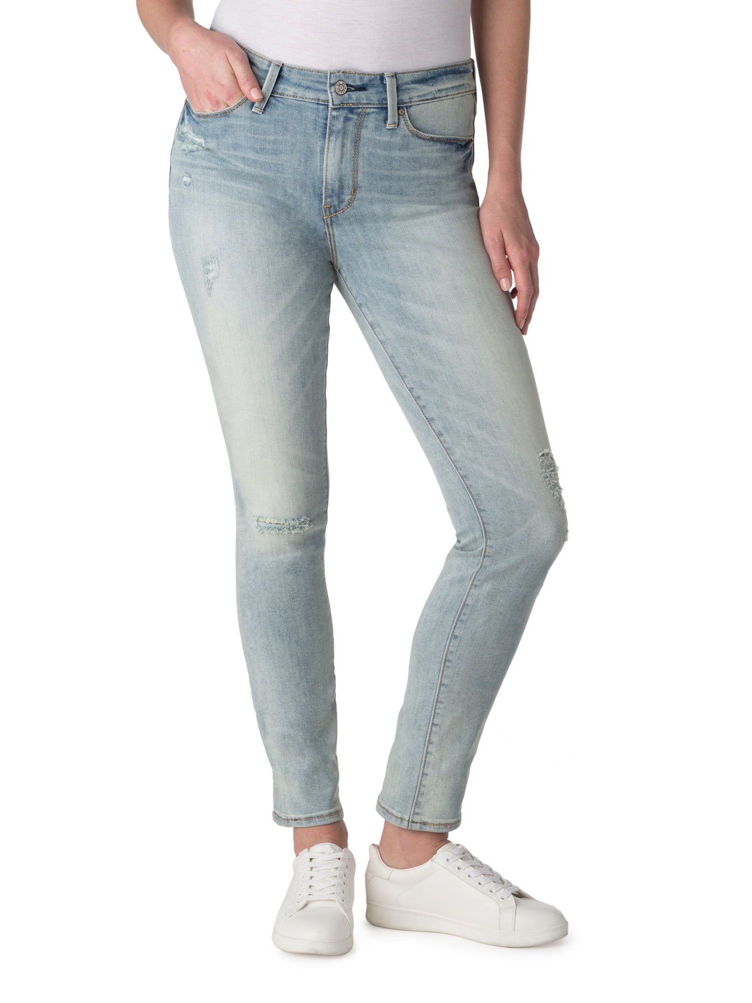 straight leg tapered jeans