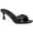 Black SM, variant on INC Womens Parker Faux Leather Braided Dress Sandals