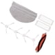 thumbnail image 5 of Juego de almohadillas de fregona de pantalla de filtro de cepillos de Robot de fregona accesorios de Robot de fregona ABS de silicona para MJSTP Mi 2 Lite, 5 of 13