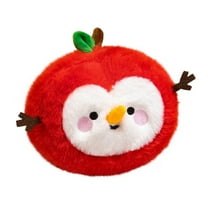 Aooww Christmas Plush Toys Decorations, Christmas Santa Claus Snowman Moose Plush Stuffed Animals Doll Toys Set for Kids Boys Girls Xmas Decorations Home Office, D