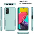 thumbnail image 5 of Samsung Galaxy A14 5G Case,Njjex Shockproof Rubber Military-Grade Drop Protection Hybrid PC Back 2-in-1 Case Cover for Galaxy A14 5G 6.6-inch, Green, 5 of 6