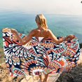 thumbnail image 5 of Moocorvic Microfiber Beach Towels Oversized Turkish Beach Towel Beach Blanket Pool Towels Beach Toys Beach Accessories,Quick Drying, Lightweight and Durable,for Swim, Gym 30x60 Inch, 5 of 8