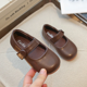 thumbnail image 5 of Zapatos de cuero para niños de estilo coreano, nuevos zapatos individuales para primavera y otoño para mujer, fondo suave poco profundo a la moda para bebés, 5 of 5