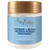 SheaMoisture Manuka Honey & Yogurt Hydrate + Repair Protein Power Treatment, Deep Conditioner and Hair Treatment, 8 oz
