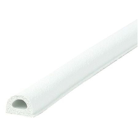 5MFL7 Weatherstrip, D, White, Length 200 Ft.