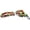 Red Green, variant on Christmas Themed Dog Collar and Leash Set, Waterproof PVC Pet Collar with Cute Charms for Small Medium Dogs