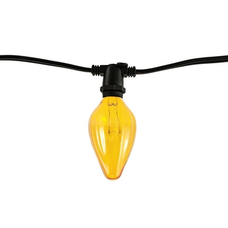 

Bulbrite 14’ Black String Light with 10 15W Fiesta Bulbs