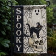 thumbnail image 7 of WWC Halloween Garden Flag, 12x18 inch Double Sided Pumpkin Ghost Yard Flag, Halloween Decor for Fall Outdoor Porch Patio Garden, 7 of 7