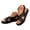 Black, variant on Women’s Peep Toe Sandals Criss Cross Strap Orthopedic Flat Slip on Slippers Back Strap Slingback Platform Summer Slides Black,8.5