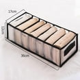 thumbnail image 2 of NOVELAR Drawer Organizer for Bras, Underwear, and Socks, 17x14 Inch 3-in-1 Storage Bag with Clear Mesh, Perfect for Bedroom Closet or Travel, 2 of 7