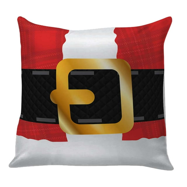 Cojin 40*40 Navideño Cinturon-Santa PUNTOYTRAMA Decoracion