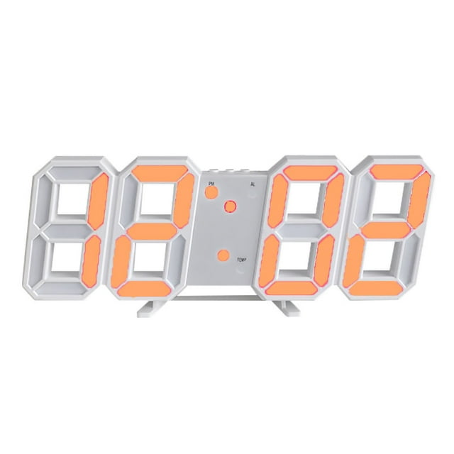 Relajspertador de Pared LED 3D, Diseño de Moda Con Pantalla Brinde, Adecuado Para El Hogar, Sala de Estar, Oficina, Larga Vida Útil, Decoració Elegante Real