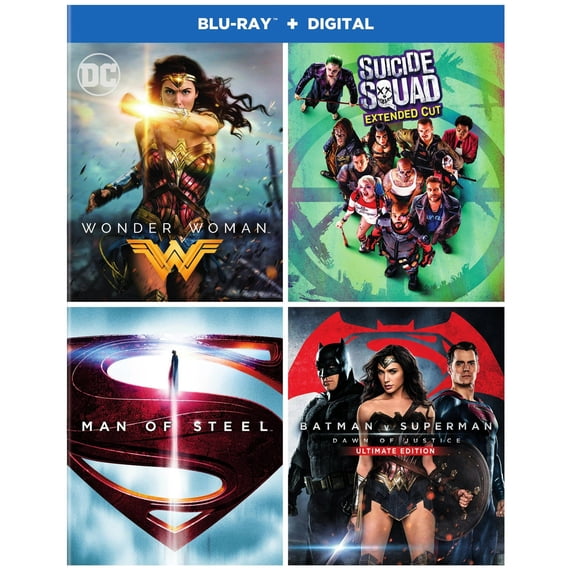 DC 4-Film Collection [Blu-ray]
