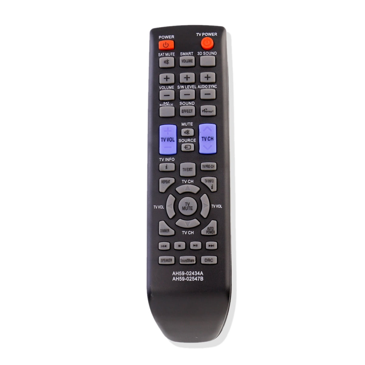 New AH5902434A AH5902547B Replacement Remote Control for Samsung