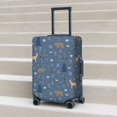 Luggage Cover (No Suicase) Deer Bear Chicken Hedgehog Flower Soft