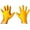 Yellow, variant on Superhero Short Costume Gloves
