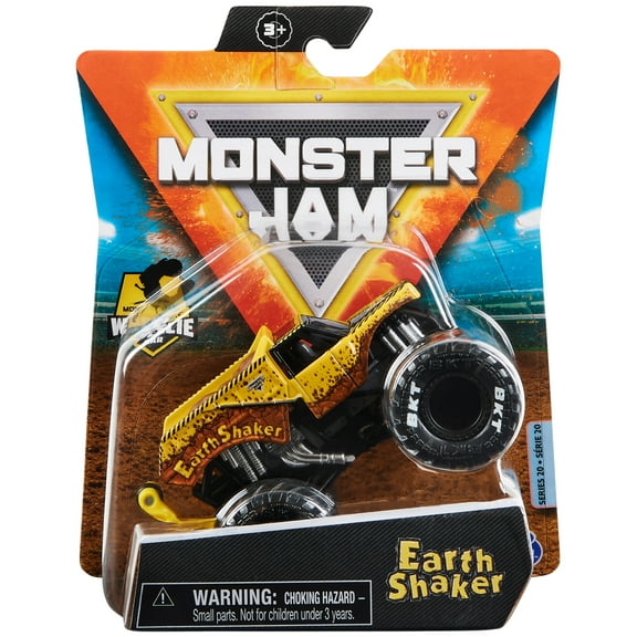 Monster Jam Earth Shaker Monster Truck Die-Cast Vehicle 1:24 Scale