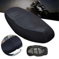 thumbnail image 2 of Anti-Slip Cushion Mesh Net Motorcycle Breathable For Seat Cover Pad 85*60CM, 2 of 7