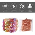 thumbnail image 2 of Led Fairy Lights 33ft 100 LED Mini Battery Powered Copper Wire Starry Fairy Lights for Bedroom, Christmas, Parties, Wedding, Centerpiece, Decoration, Multicolor, 2 of 6