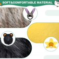 thumbnail image 4 of Cat Hat Adorable Costume Bunny Hat with Ears Funny Mane Hat for Cats and Small Dogs Kitten Puppy Party Costume Accessory Headwear, 4 of 4
