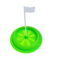 thumbnail image 1 of Golf Practice Hole Putting Cup Goma Blanda en Todas las Direcciones con Bandera de Objetivo Golf Hole Cup Training Aids, 1 of 5
