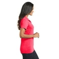 thumbnail image 3 of Port Authority Ladies Cotton Touch Performance Polo-M (Hot Coral), 3 of 6