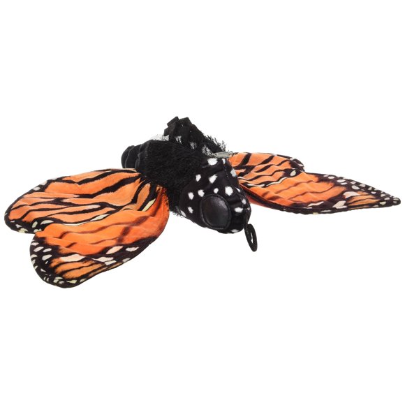 Folkmanis Marionnettes Cycle de Vie du Monarque Papillon Marionnette à Main, Orange/noir/blanc (3073)